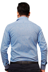 Raymond  Men Slim Fit Solid Formal Shirt-MFSHIRTR-0021