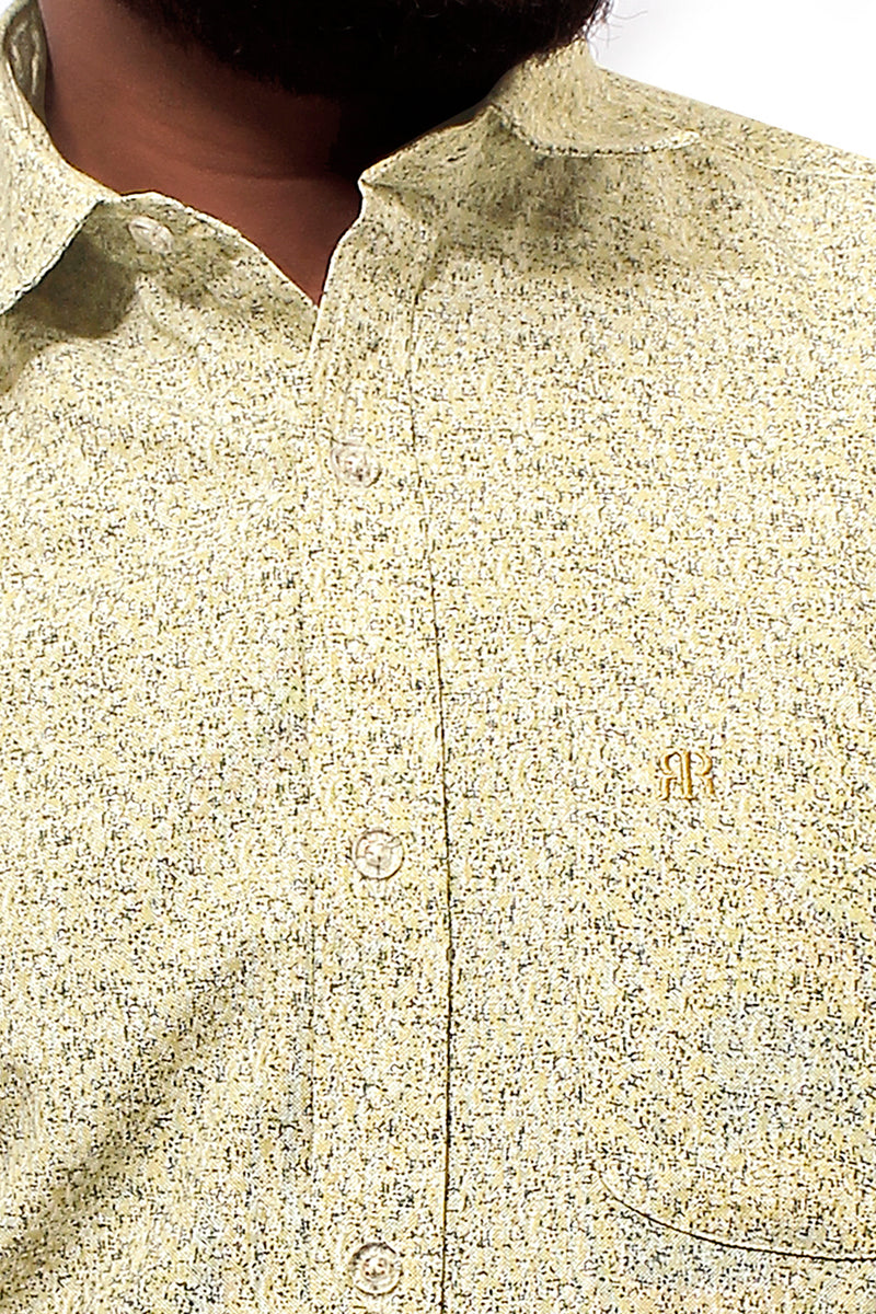 Raymond  Men Slim Fit Printed Formal Shirt-MFSHIRTR-0026
