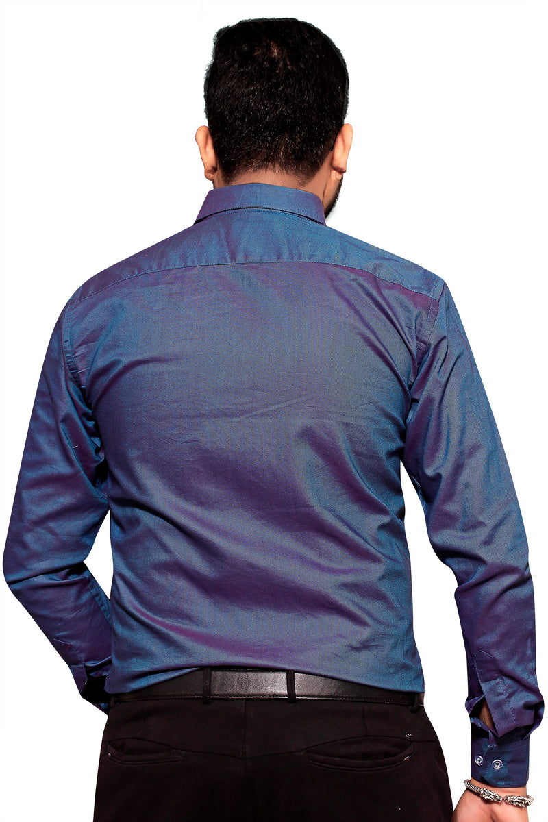 Raymond  Men Slim Fit Solid Formal Shirt-MFSHIRTR-0027
