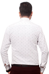 Raymond  Men Slim Fit Printed Formal Shirt-MFSHIRTR-0029