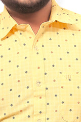 Raymond  Men Slim Fit Printed Formal Shirt-MFSHIRTR-0031