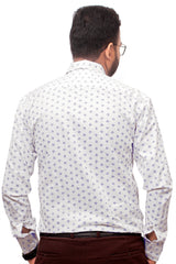 Raymond  Men Slim Fit Printed Formal Shirt-MFSHIRTR-0033