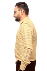 Raymond  Men Slim Fit Printed Formal Shirt-MFSHIRTR-0042