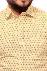 Raymond  Men Slim Fit Printed Formal Shirt-MFSHIRTR-0042