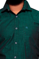 Raymond  Men Slim Fit Solid Formal Shirt-MFSHIRTR-0047