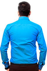 Raymond  Men Slim Fit Solid Formal Shirt-MFSHIRTR-0048