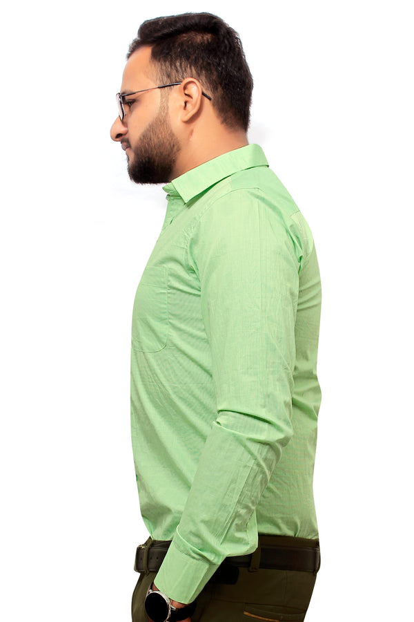 Raymond  Men Slim Fit Solid Formal Shirt-MFSHIRTR-0051