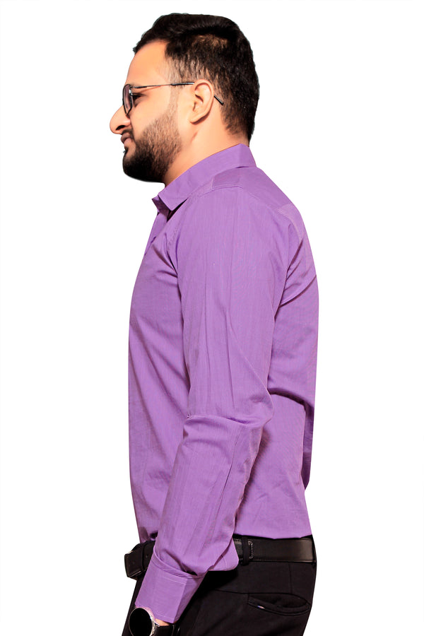 Raymond  Men Slim Fit Solid Formal Shirt-MFSHIRTR-0055
