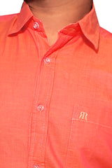Raymond  Men Slim Fit Solid Formal Shirt-MFSHIRTR-0056