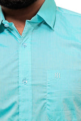 Raymond  Men Slim Fit  Solid Formal Shirt-MFSHIRTR-0061
