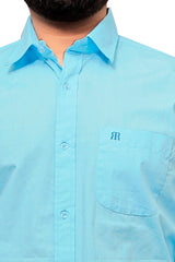 Raymond  Men Slim Fit  Solid Formal Shirt-MFSHIRTR-0063