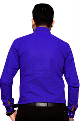 Raymond  Men Slim Fit  Solid Formal Shirt-MFSHIRTR-0071