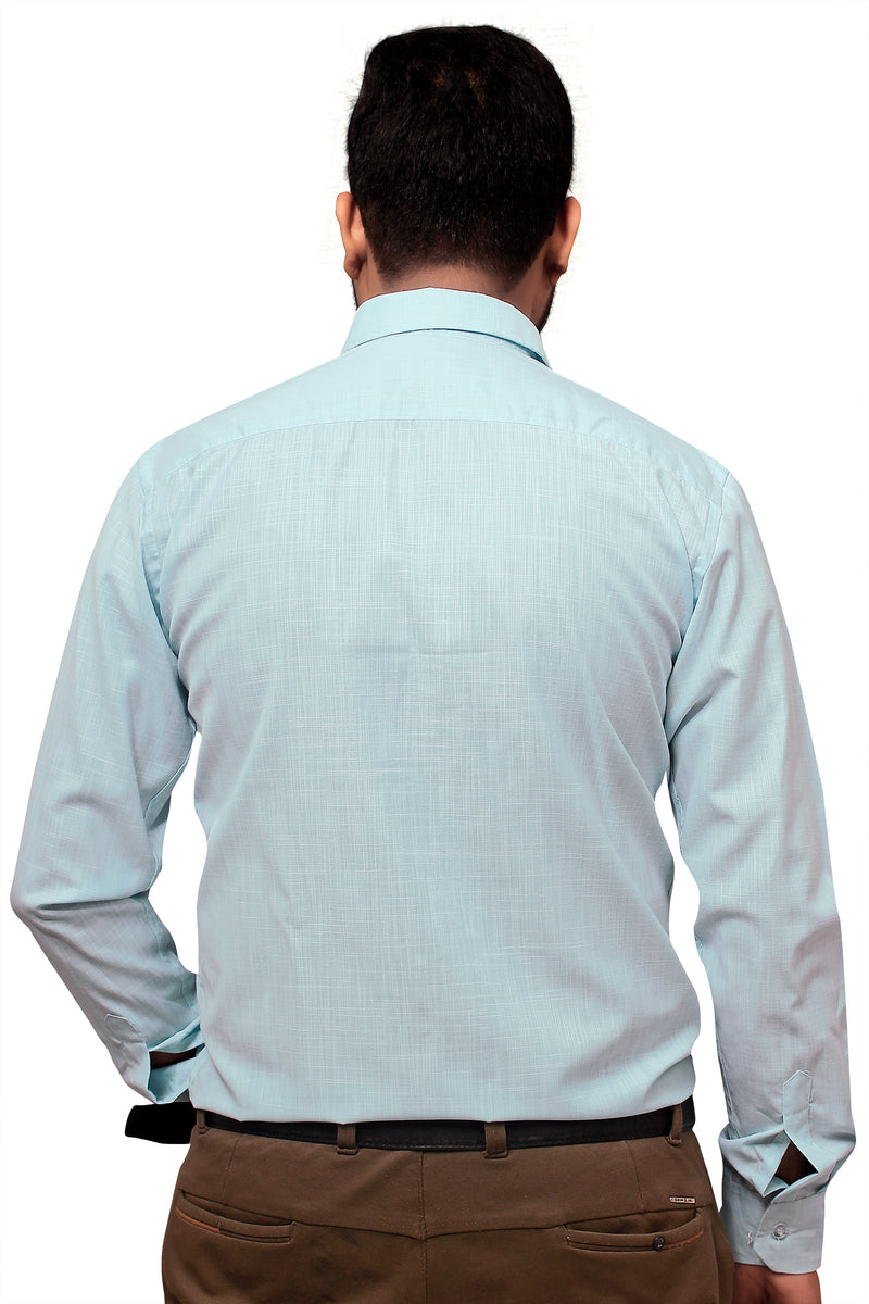 Raymond  Men Slim Fit  Solid Formal Shirt-MFSHIRTR-0074