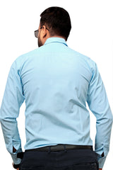 Raymond  Men Slim Fit  Solid Formal Shirt-MFSHIRTR-0077