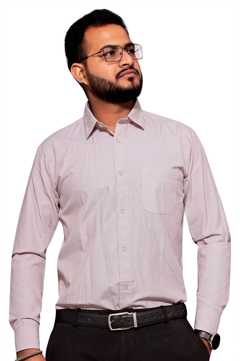 Raymond  Men Slim Fit  Solid Formal Shirt-MFSHIRTR-0081