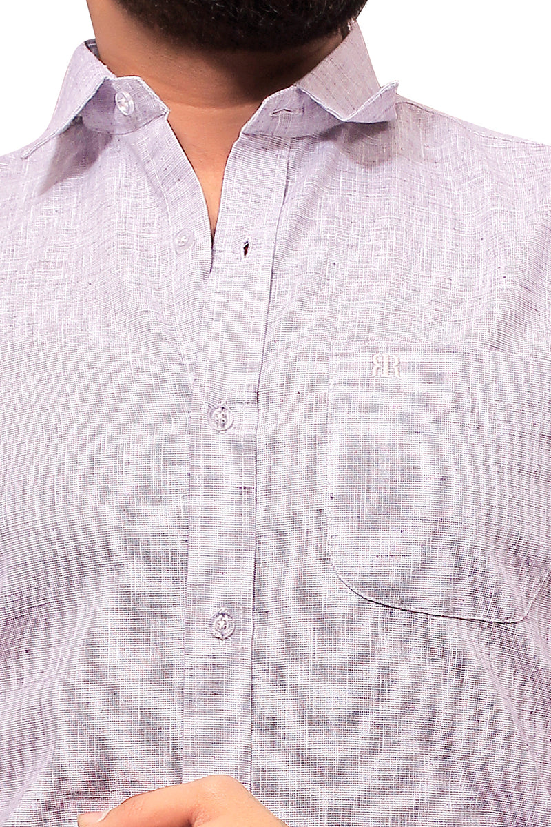Raymond  Men Slim Fit  Solid Formal Shirt-MFSHIRTR-0088