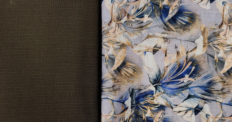 Mansfab Cotton Printed Shirt & Trouser Fabric  (Unstitched)-0094