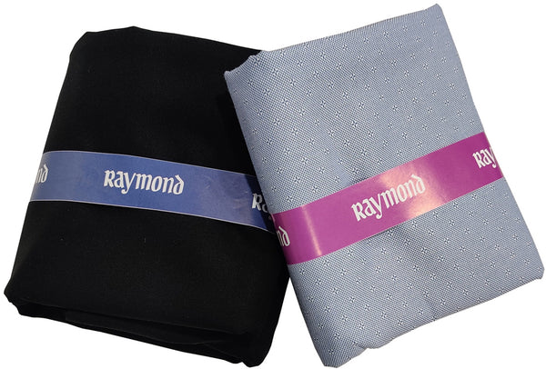 Raymond Cotton Printed Shirt & Trouser Fabric  (Unstitched)-0054