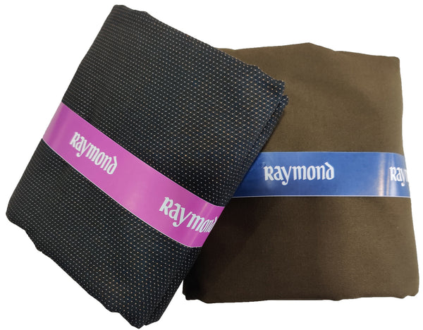 Raymond Cotton Printed Shirt & Trouser Fabric  (Unstitched)-0065