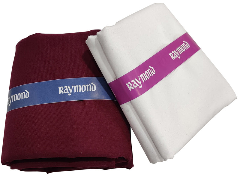 Raymond Cotton Printed Shirt & Trouser Fabric  (Unstitched)-0072