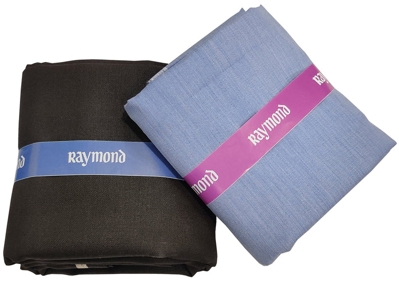 Raymond Mens Cotton Solids Unstitched Trouser Fabric Granola Beige