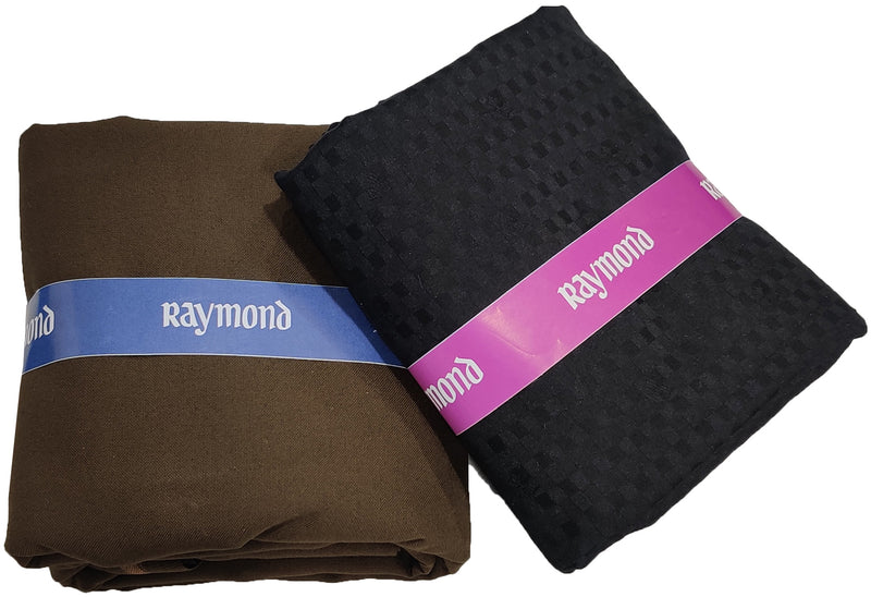 Raymond Cotton Printed Shirt & Trouser Fabric  (Unstitched)-0081