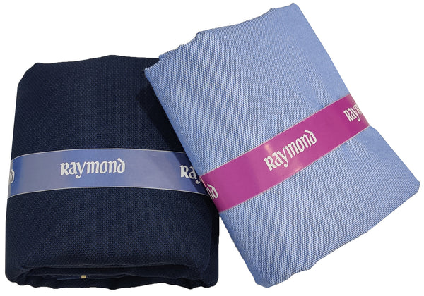 Raymond Cotton Printed Shirt & Trouser Fabric  (Unstitched)-0083
