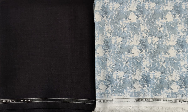 Raymond Poly Viscose botanical Shirt & Trouser Fabric  (Unstitched)