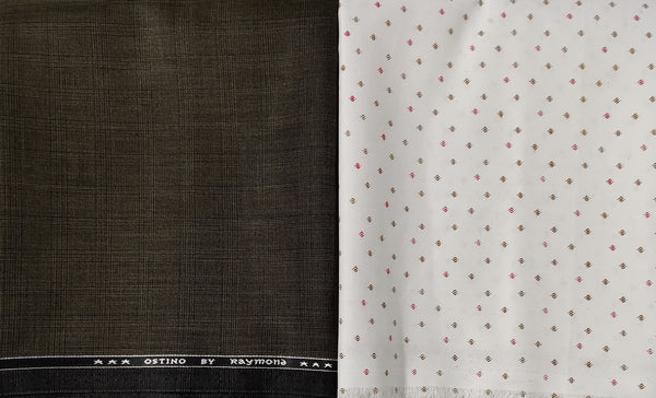 Raymond Poly Viscose Galley Printed Shirt & Trouser Fabric  (Unstitched)
