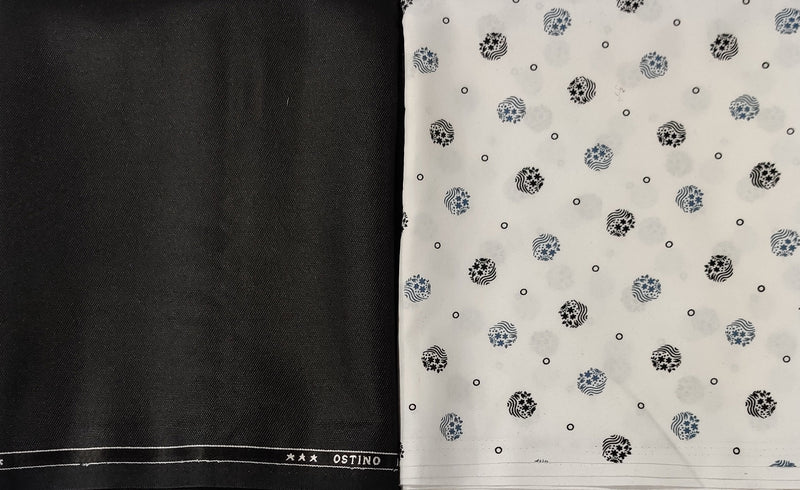 Raymond Poly Viscose Sylvan Printed Shirt & Trouser Fabric  (Unstitched)
