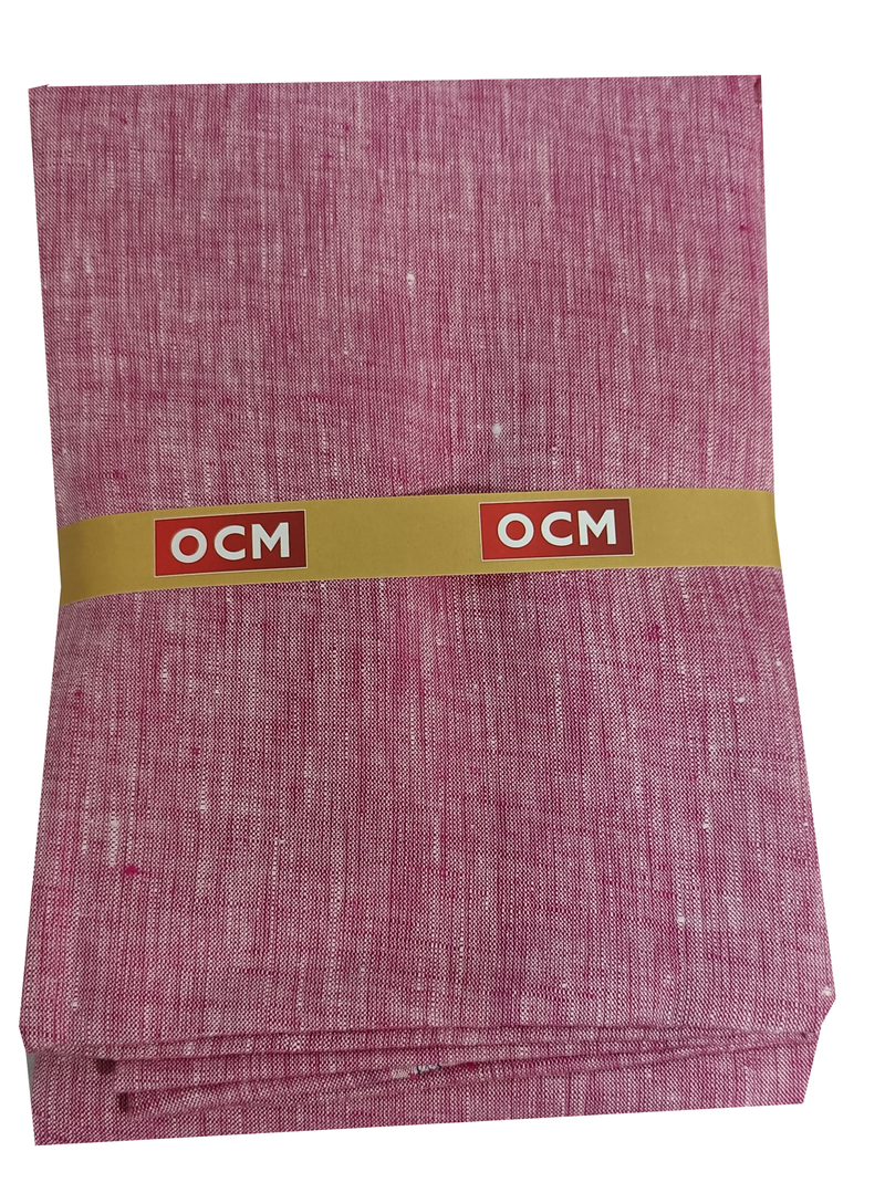 OCM  Unstitched Linen Shirt Fabric Solid