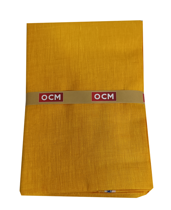 OCM  Unstitched Linen Shirt Fabric Solid