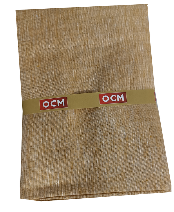 OCM  Unstitched Linen Shirt Fabric Solid