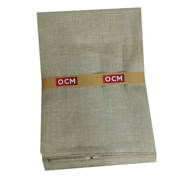 OCM  Unstitched Linen Shirt Fabric Solid