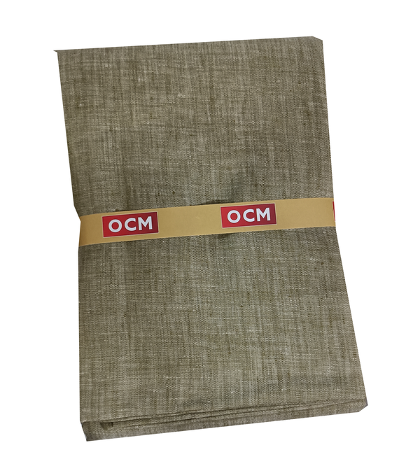 OCM  Unstitched Linen Shirt Fabric Solid