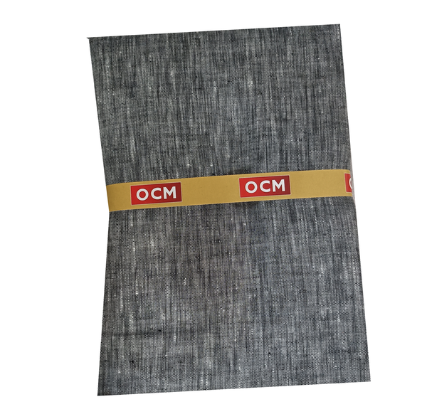 OCM  Unstitched Linen Shirt Fabric Solid