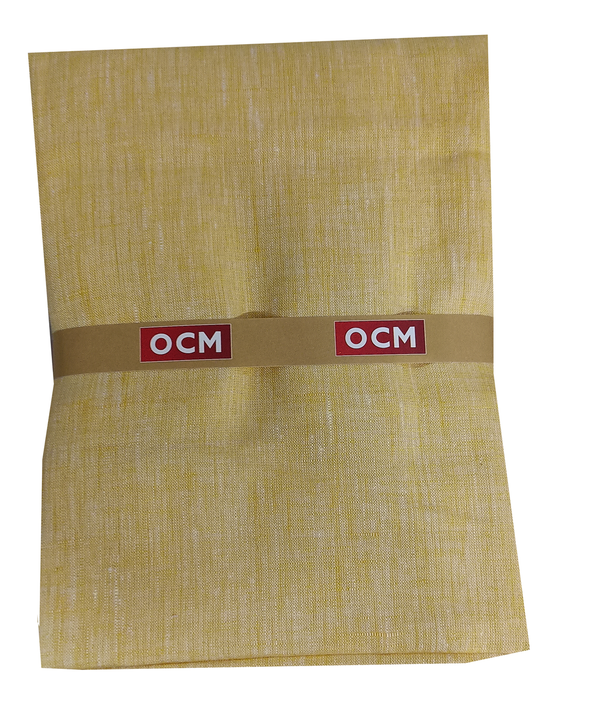 OCM  Unstitched Linen Shirt Fabric Solid