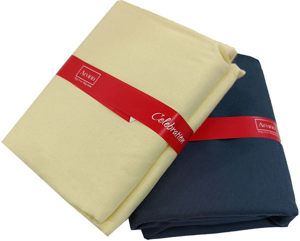 Arvind Cotton Solid Shirt & Trouser Fabric