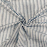 Mansfab Cotton Blend Striped Shirt Fabric