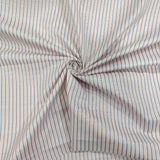 Mansfab Cotton Blend Striped Shirt Fabric