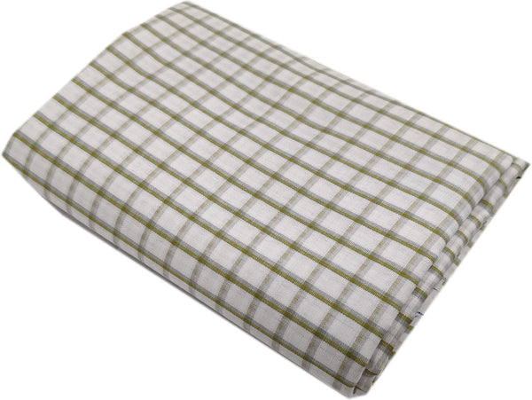 Mansfab Cotton Blend Striped Shirt Fabric