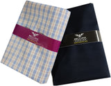 Mansfab Cotton Blend Self Design Shirt & Trouser Fabric