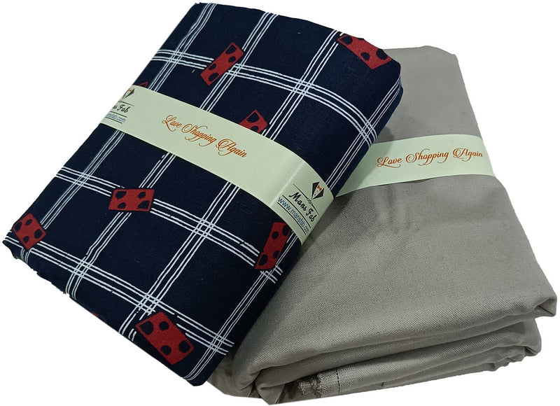 Mansfab Cotton Shirt & Trouser Fabric