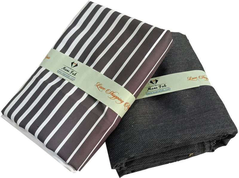 Mansfab Cotton Shirt & Trouser Fabric