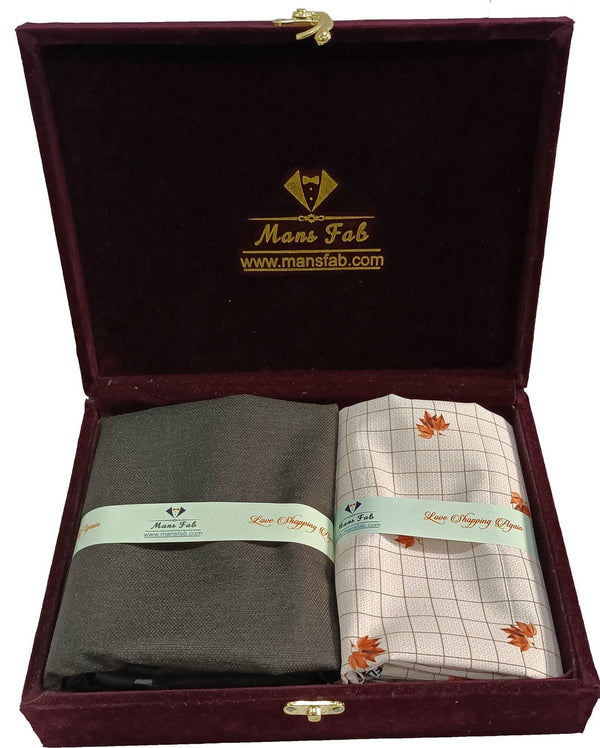 Mansfab Cotton Shirt & Trouser Fabric