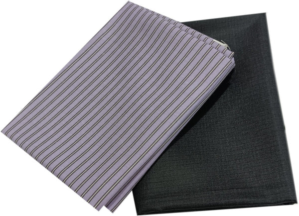 Mansfab Polycotton Striped Shirt & Trouser Fabric