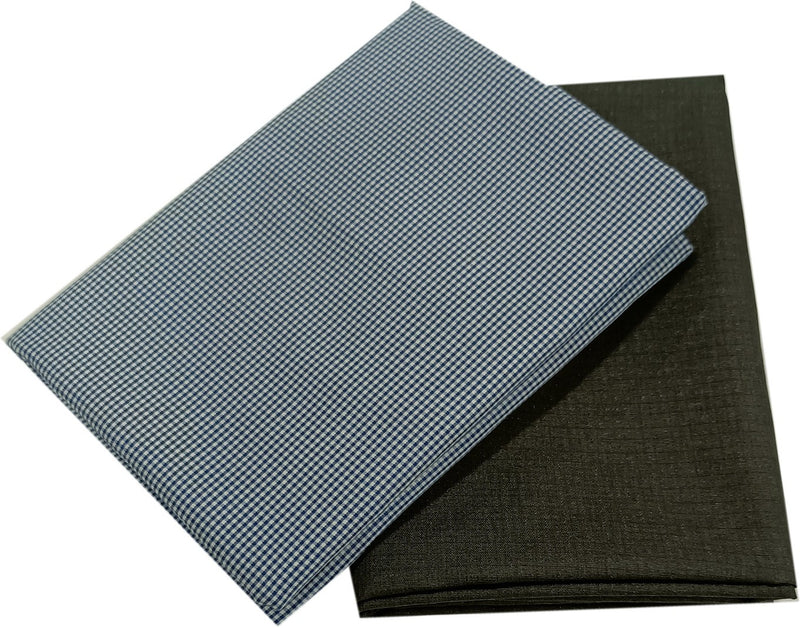 Mansfab Polycotton Checkered Shirt & Trouser Fabric
