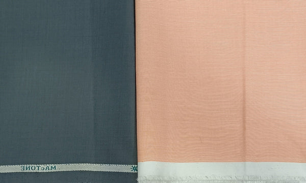 OCM Cotton Blend Striped Shirt & Trouser Fabric
