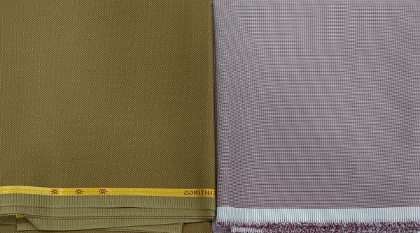 OCM Cotton Blend Striped Shirt & Trouser Fabric