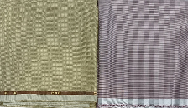 OCM Cotton Blend Striped Shirt & Trouser Fabric